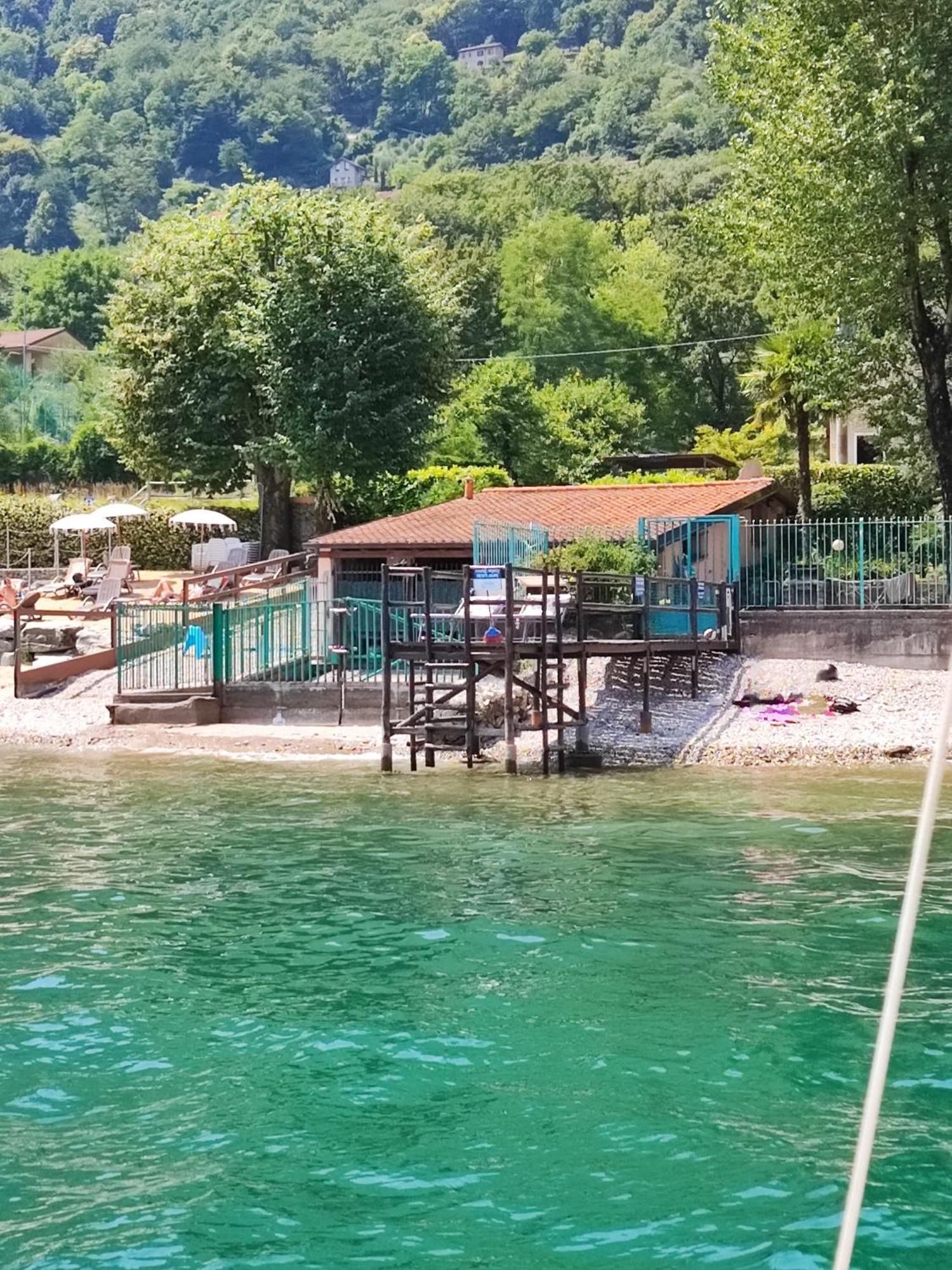 Onno Como Lakeside Cottage - Lakefront Private Garden With Private Access To The Lake מראה חיצוני תמונה
