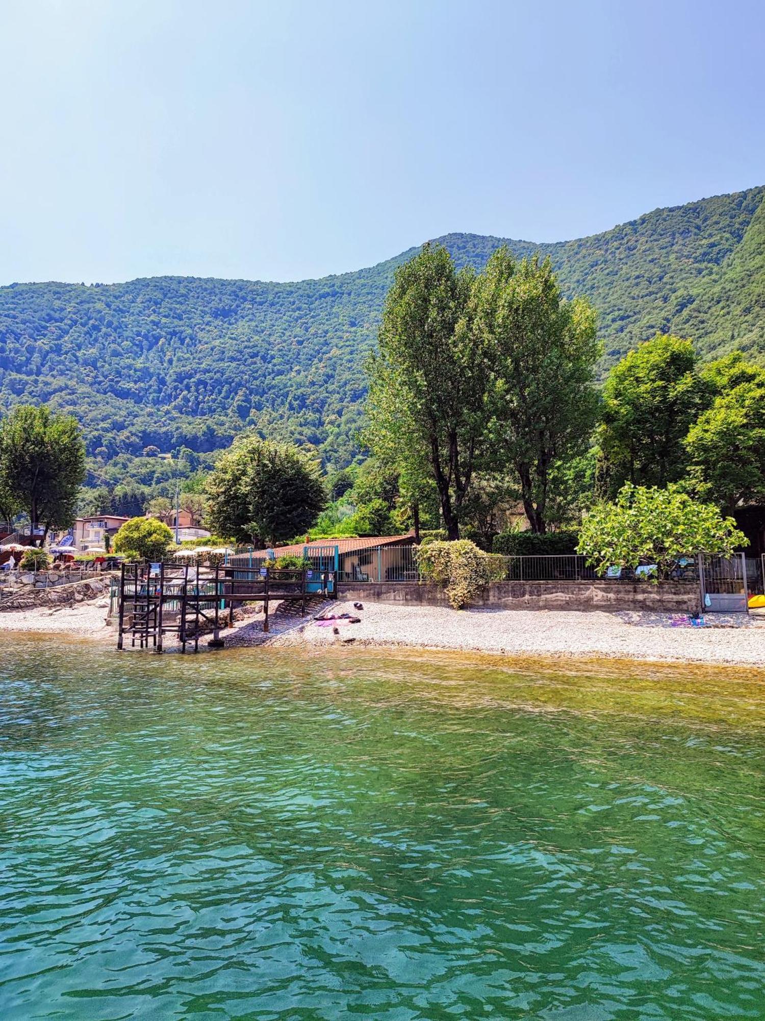 Onno Como Lakeside Cottage - Lakefront Private Garden With Private Access To The Lake מראה חיצוני תמונה